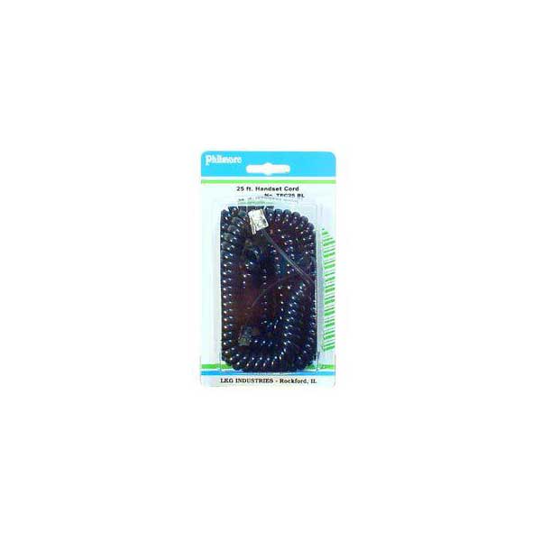 Retractable Handset Cord, 25'