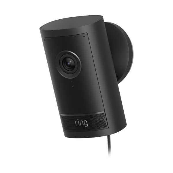 Ring Outdoor Cam Pro Retinal 4K Plug-In Security Camera | 3D Motion Detection & Low-Light Sight (B0DDR3N96D)