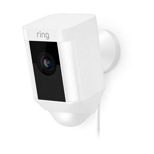 Ring Spotlight Camera Wired - White