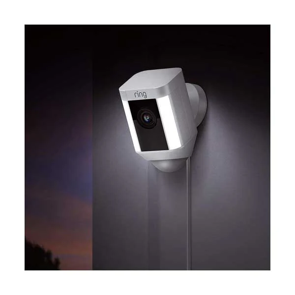 Ring Spotlight Camera Wired - White - Image 2