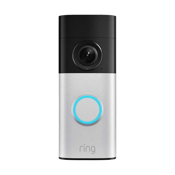 Ring Wired Doorbell Plus | Retinal 2K & 3D Motion | Nickel Silver (B0F9CN26NX)