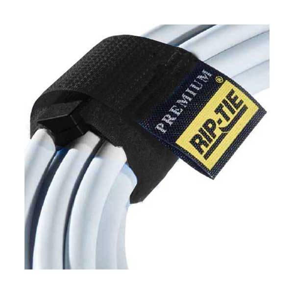 RIPTIE RLH-065-003-BK-WO 6.5" RIP-LOCK RE-USABLE CABLE WRAP