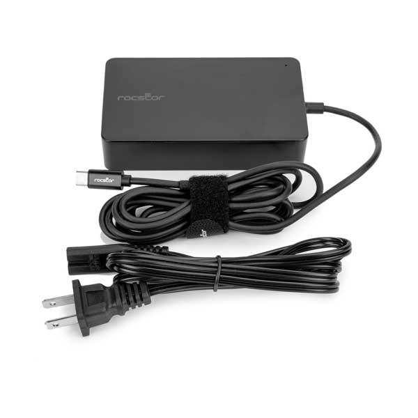 Rocstor 100W Smart USB-C Laptop Power Adapter Charger (Y10A274-B1) - Image 2