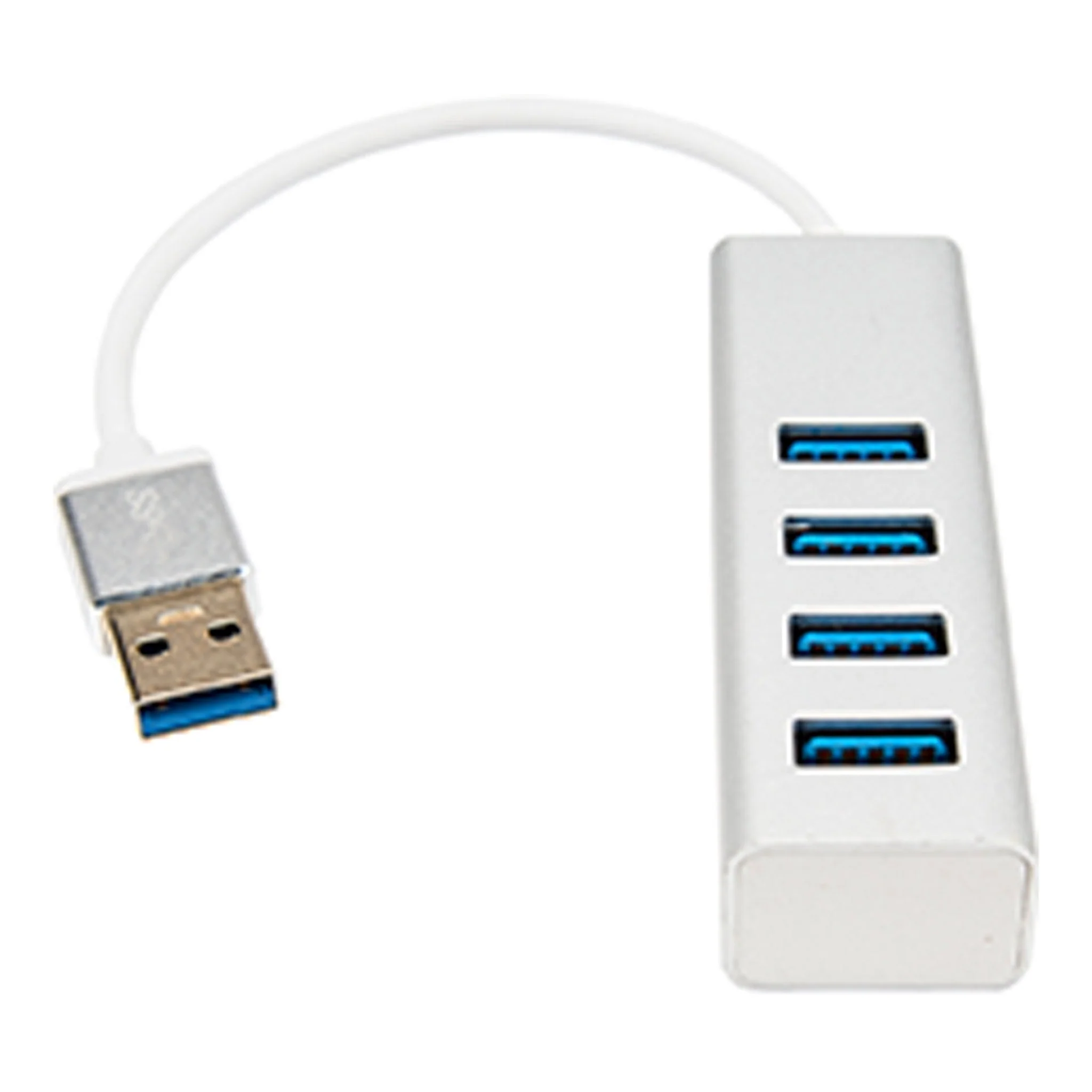 Rocstor Y10A216-S1 4-Port 6" USB 3.0 Premium Portable USB-A Hub - Image 2