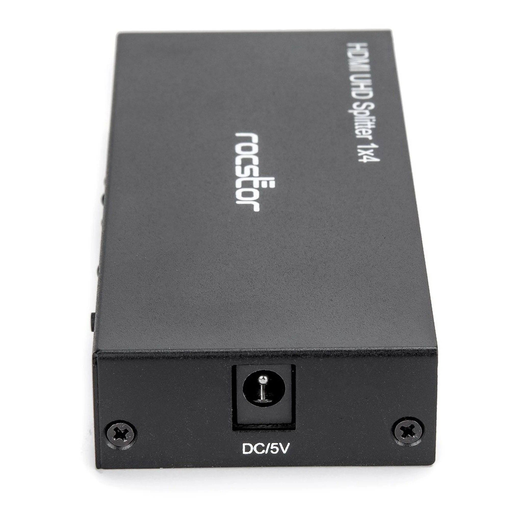 Rocstor Y10C294-B1 4-Port 4K 60Hz Premium HDMI Splitter - Black - Image 3