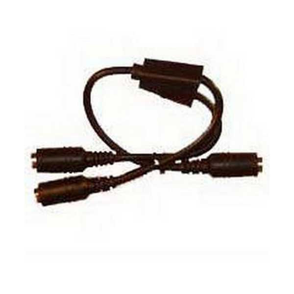 S-Video Y Adapter - S-VHS Female to 2 S-VHS Males