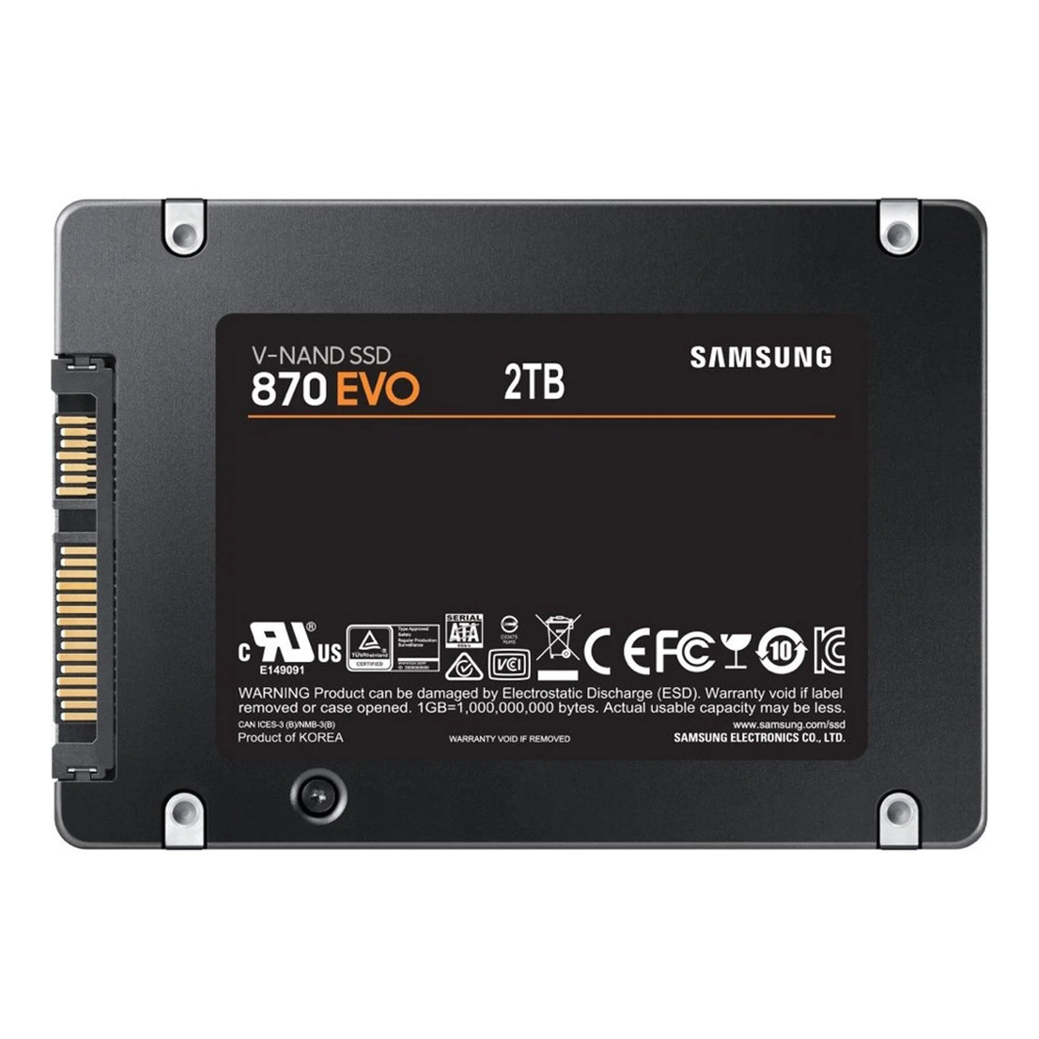 Samsung 870 EVO MZ-77E2T0E 2 TB Solid State Drive - Image 3