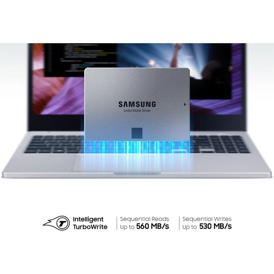 Samsung MZ-77Q2T0B/AM 2TB 2.5in 870 QVO SATA III Internal V-NAND SSD - Image 8