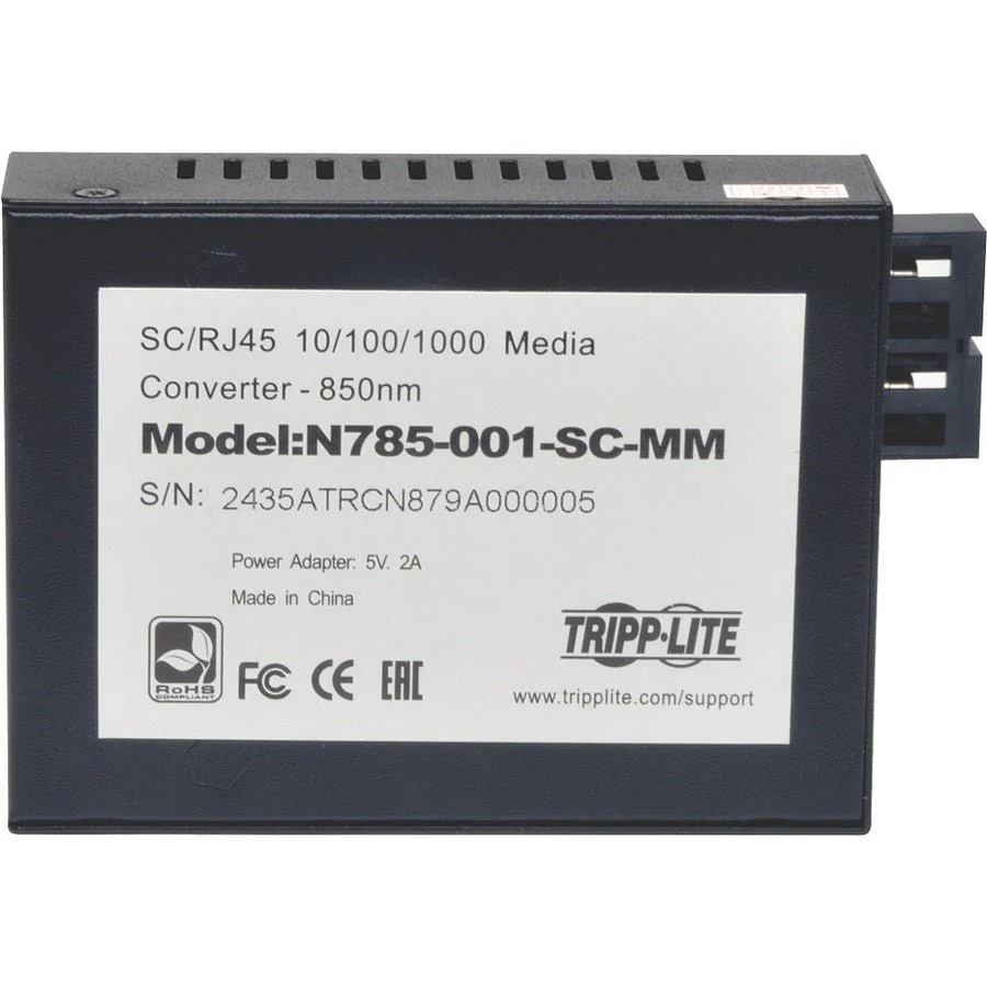 Tripp Lite N785-001-SC-MM SC Multimode Fiber Media Converter Gigabit - Image 6