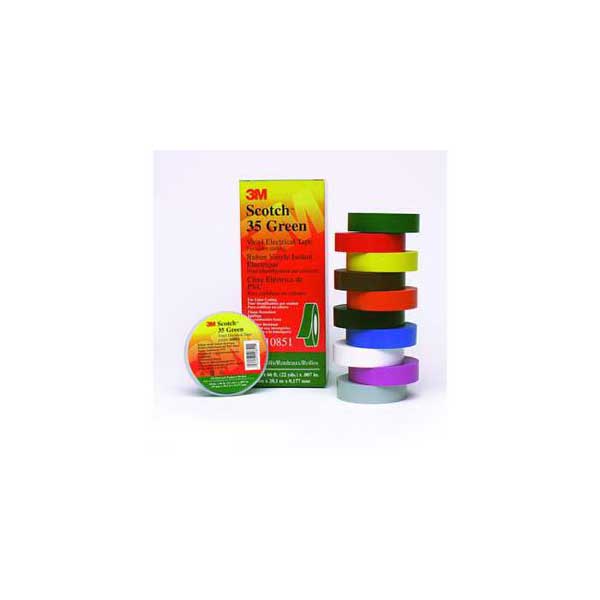 Scotch Vinyl Electrical Tape 35, Brown, 66FT