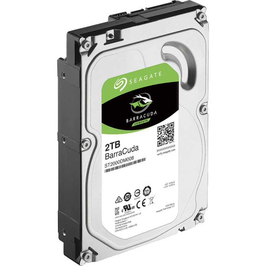 Seagate 2TB BarraCuda SATA 6 Gb/s 3.5" Hard Drive
