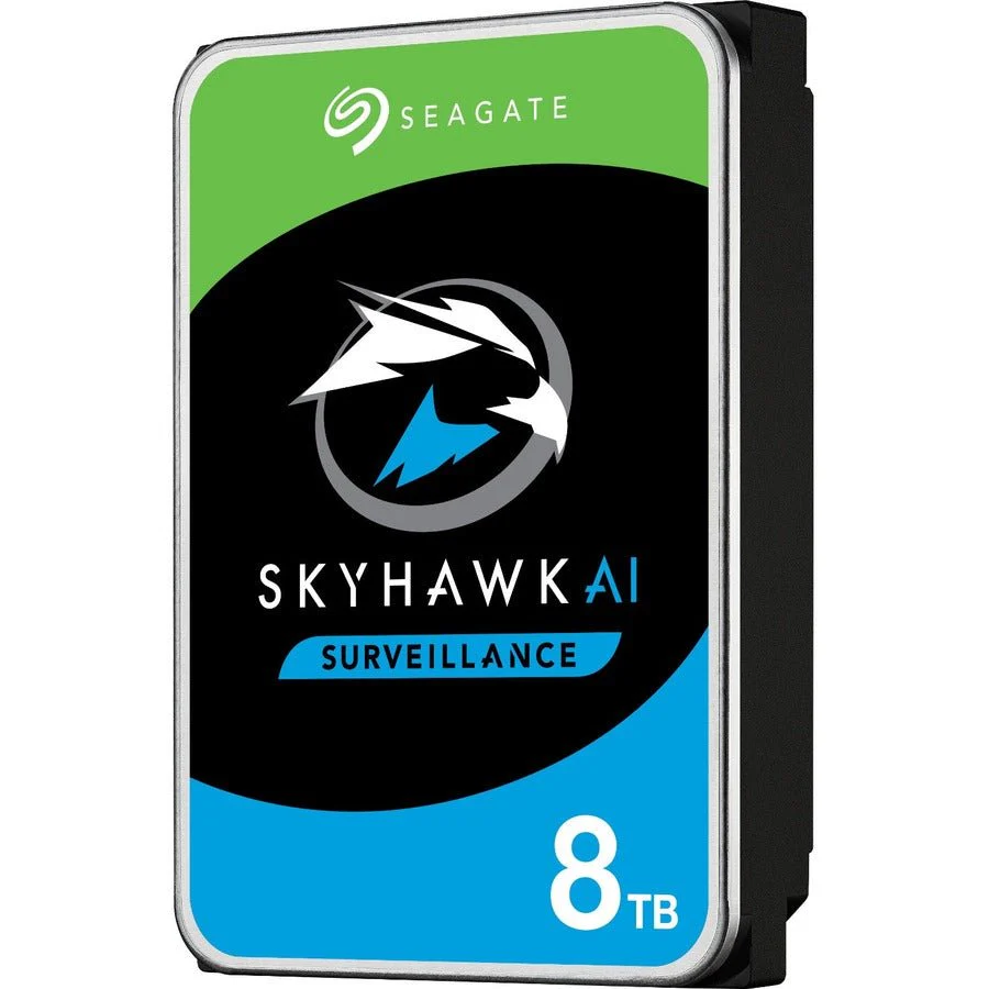 Seagate ST8000VE001 8TB 3.5in SATA 6Gb/s SkyHawk AI Surveillance Hard Drive