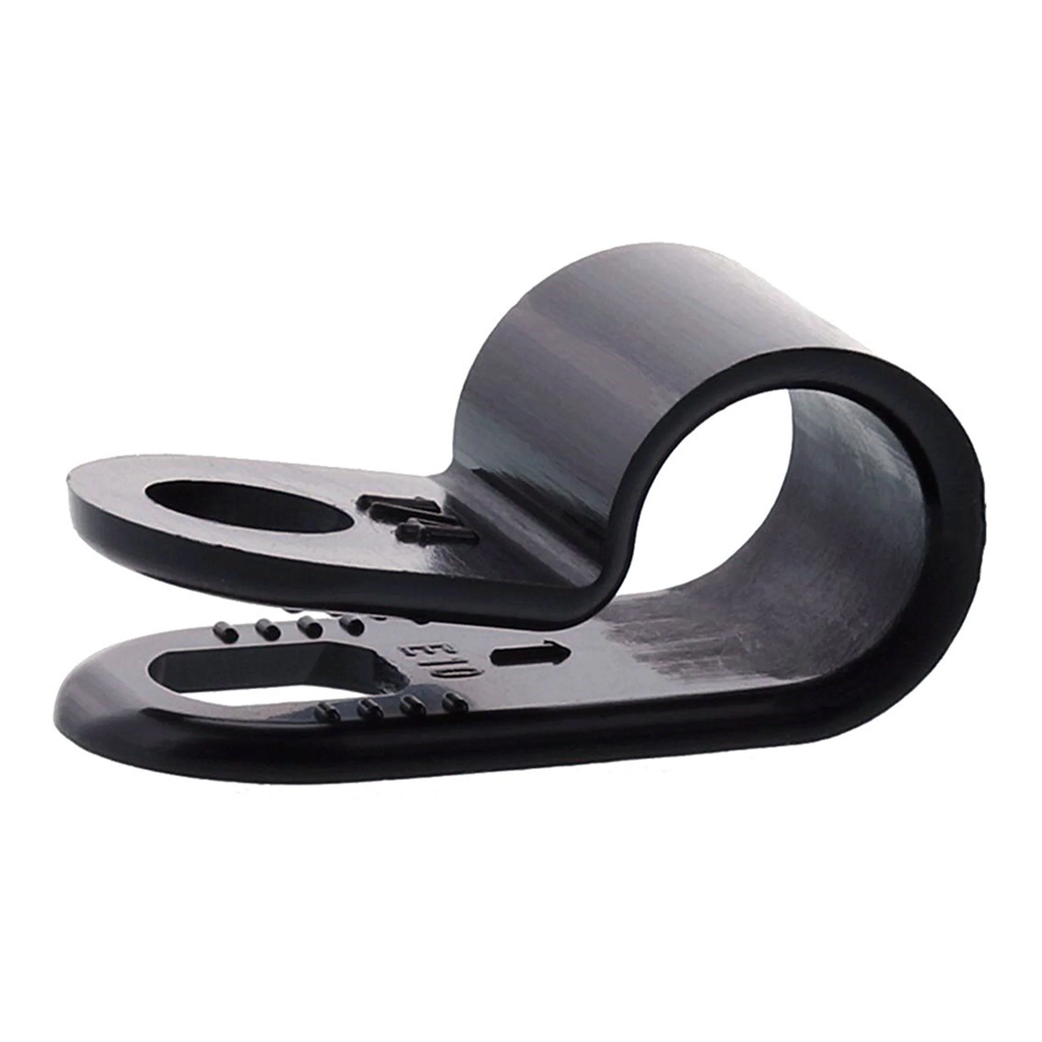Secure Cable Ties CC-00.25-BK 1/4" (0.24in) UV Black Nylon Cable Clamp 100-Pack