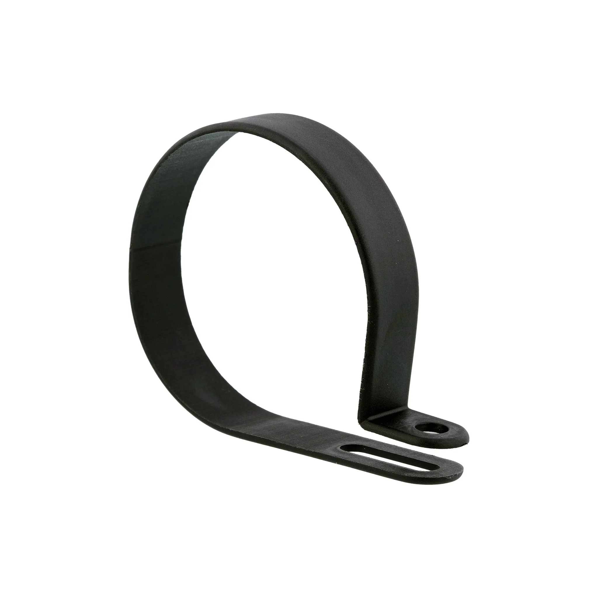 Secure Cable Ties CC-002-BK 2" UV Black Cable Clamp - 100-Pack - Image 2