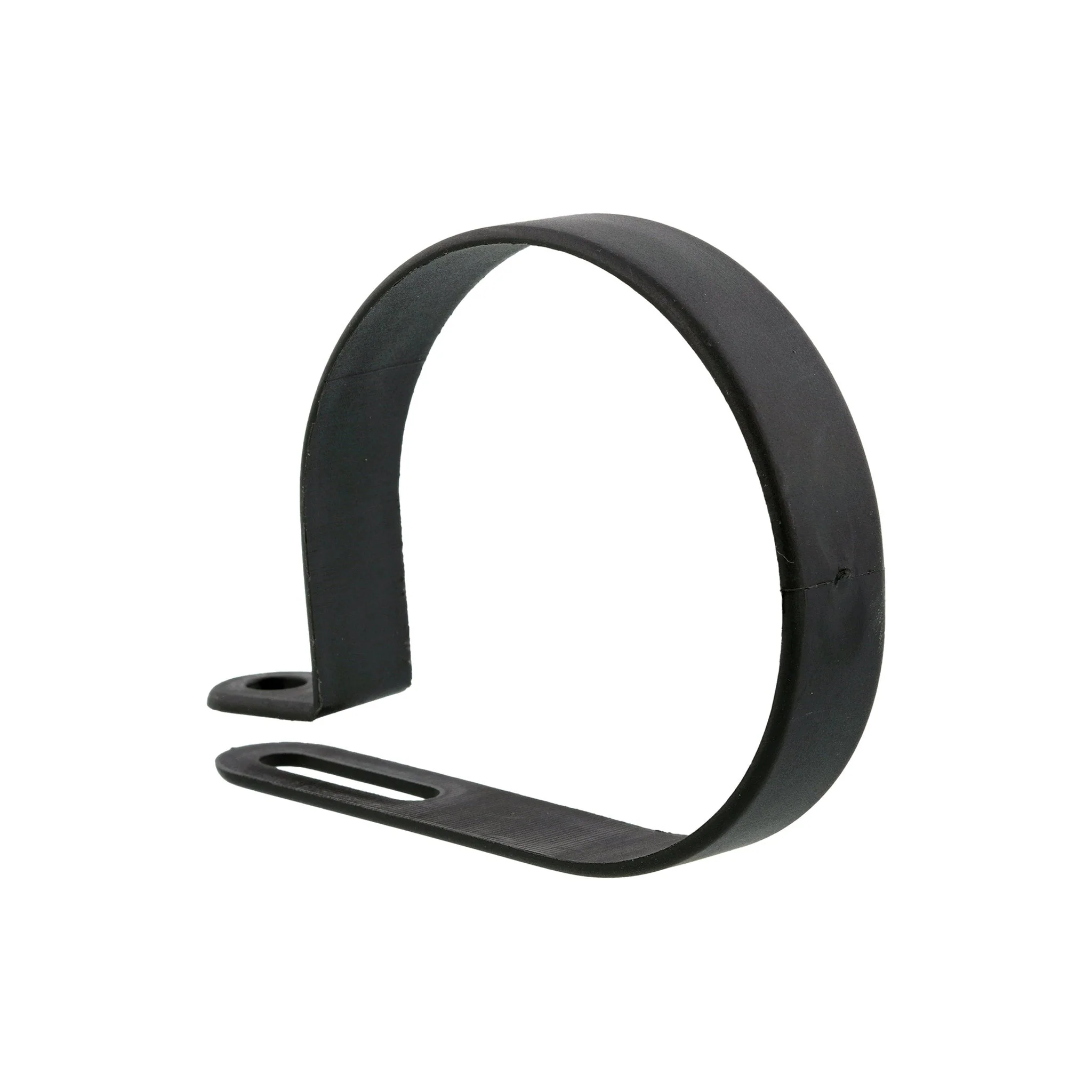 Secure Cable Ties CC-002-BK 2" UV Black Cable Clamp - 100-Pack - Image 4