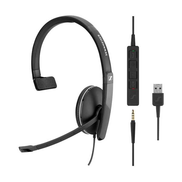 Sennheiser 508355 SC 135 USB-C/3.5mm Mono Headset
