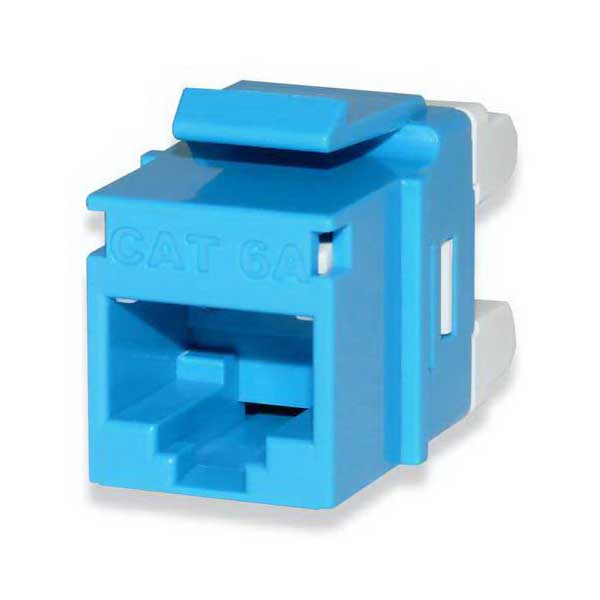 Signamax KJ458MT-C6AC-BU Cat6A MT Series Keystone Jack