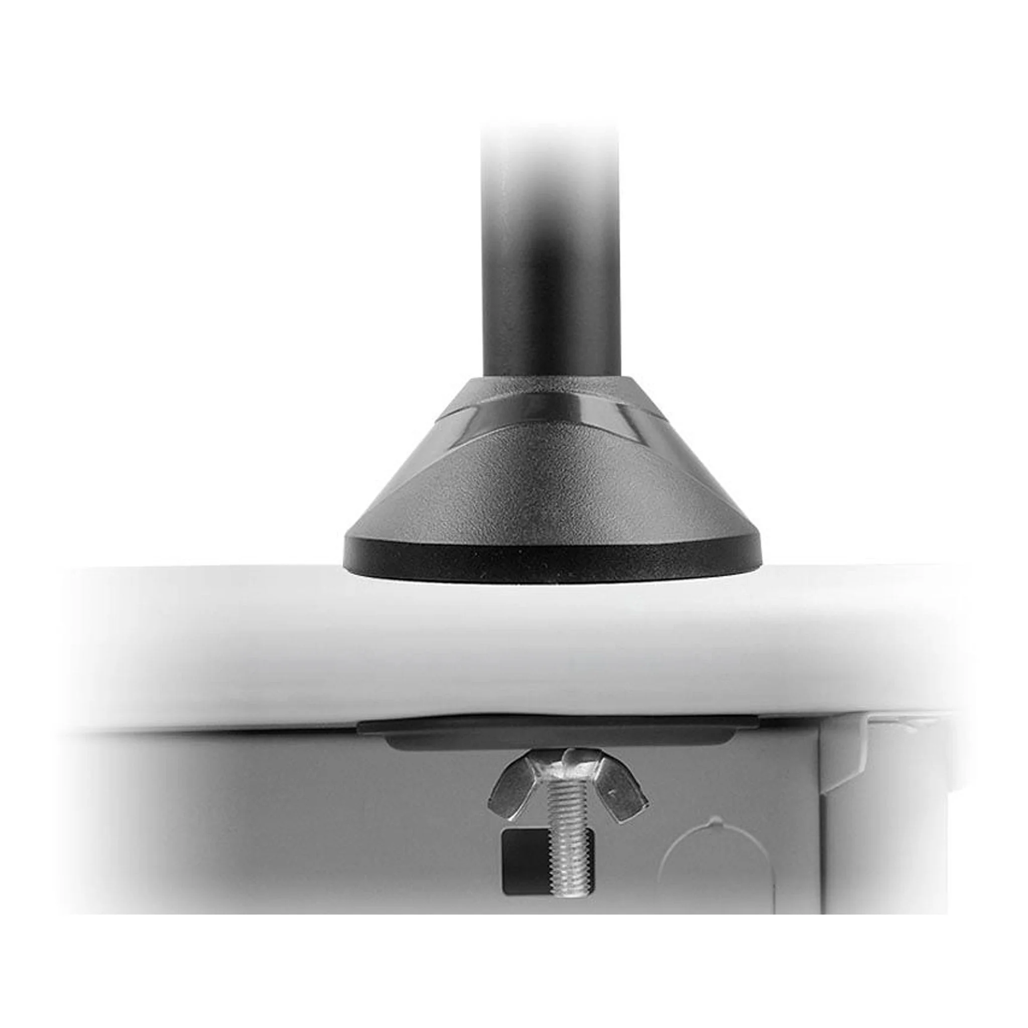SIIG CE-MT1812-S2 13" to 27" Triple Monitor Desk Stand - Image 4