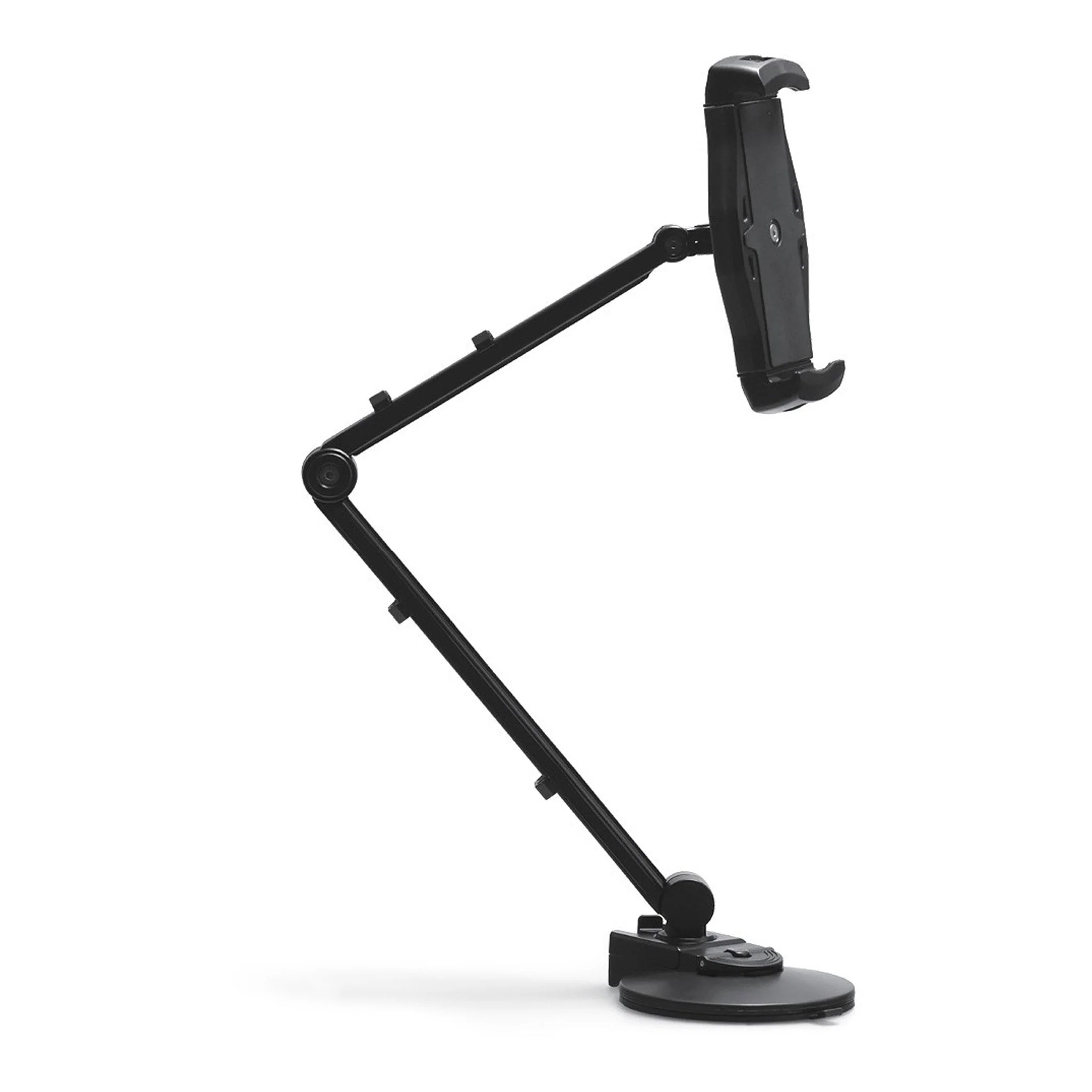 SIIG CE-MT1Y12-S1 Full Motion Easy-Adjust Universal Tablet/Smartphone Mount - Black - Image 2