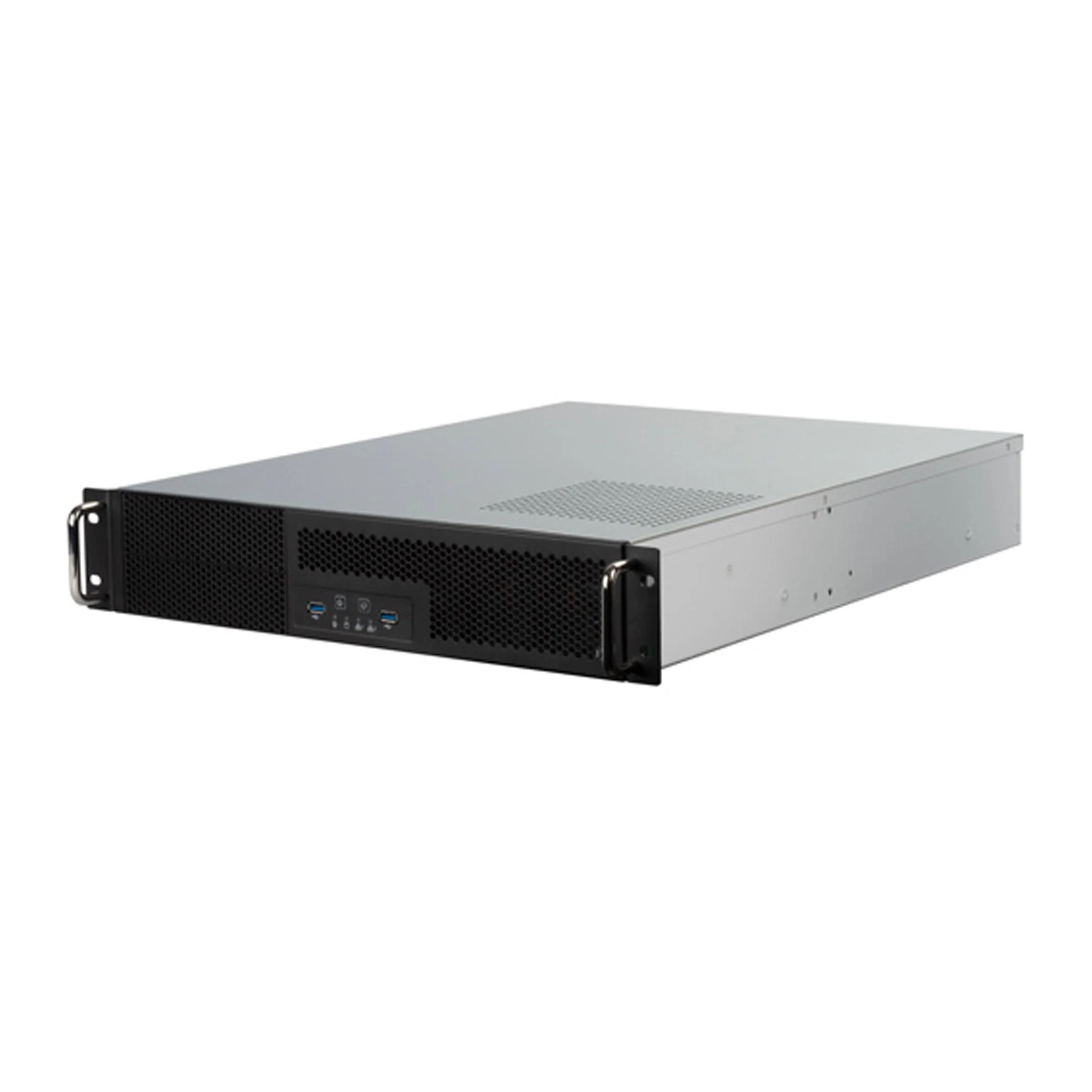 SilverStone RM23-502 2U Industrial ATX Rackmount Server Case