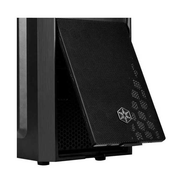 SilverStone SST-PS16B Precision mATX Black Mini Tower Case - Image 5