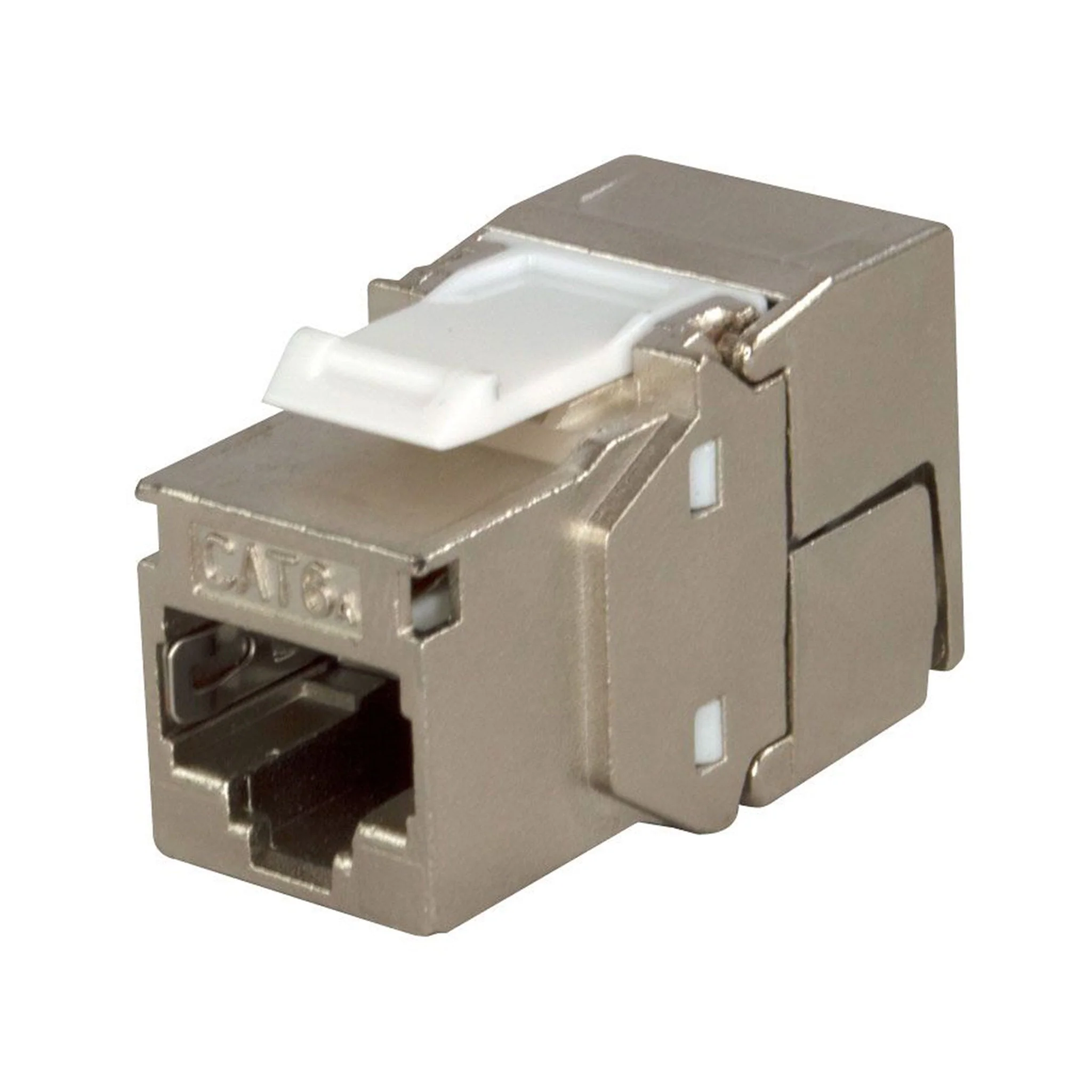 Simply45 S45-3750 10GBaseT STP 180° Shielded Toolless Keystone Jack