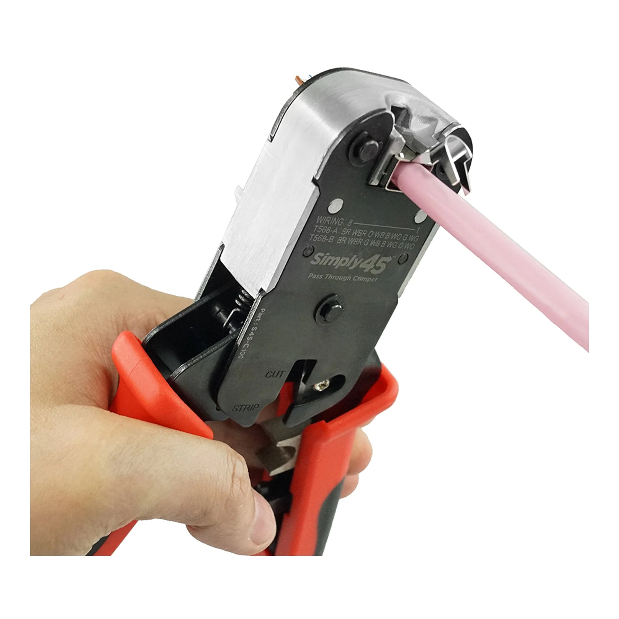 Simply45 S45-C101 ProSeries All-In-One RJ45 Crimp Tool - Image 5