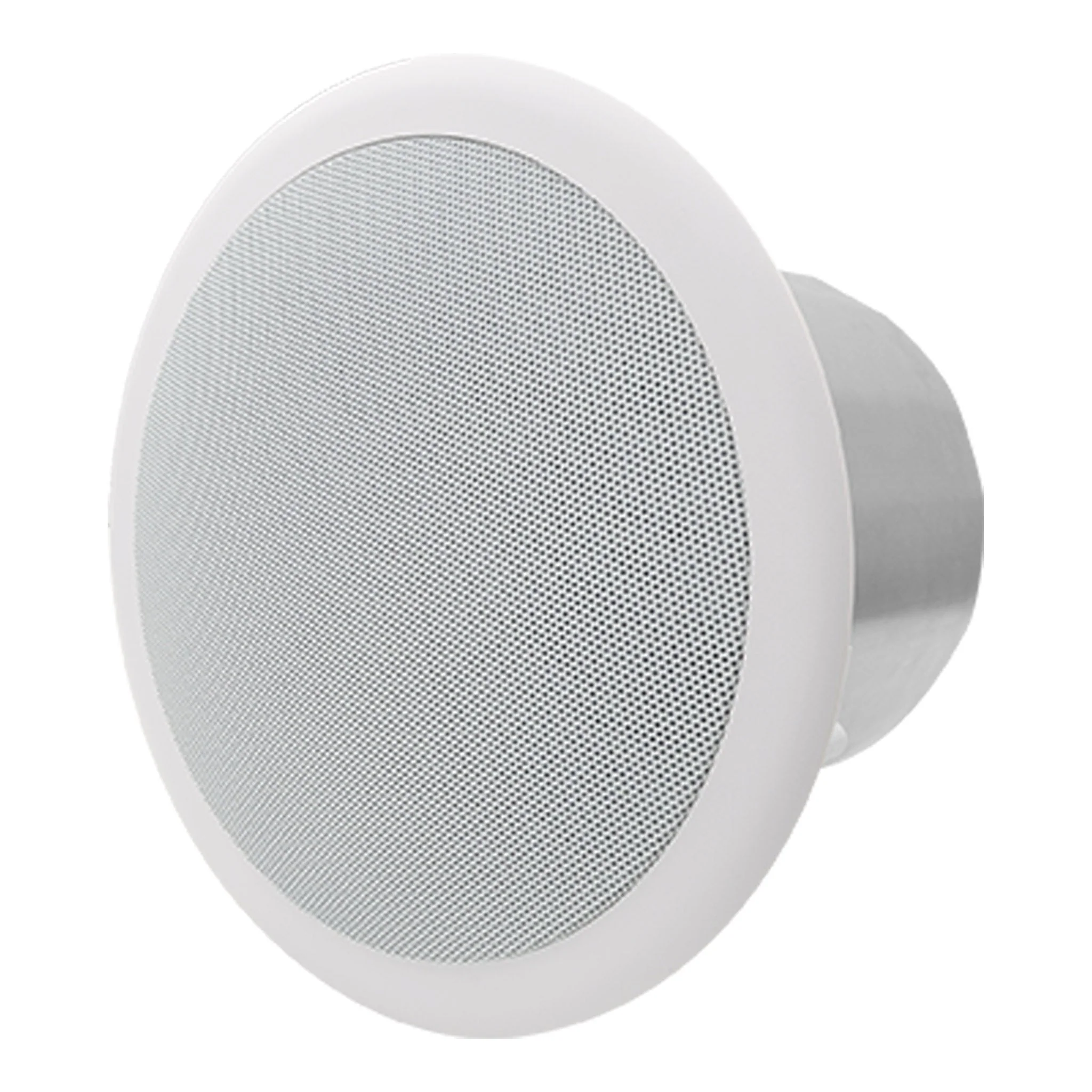Speco Technologies SP6NXCTUL NEXUS UL Contractor Series 6.5" 60W 70V Commercial Metal Back-Can Speaker - White - Image 2