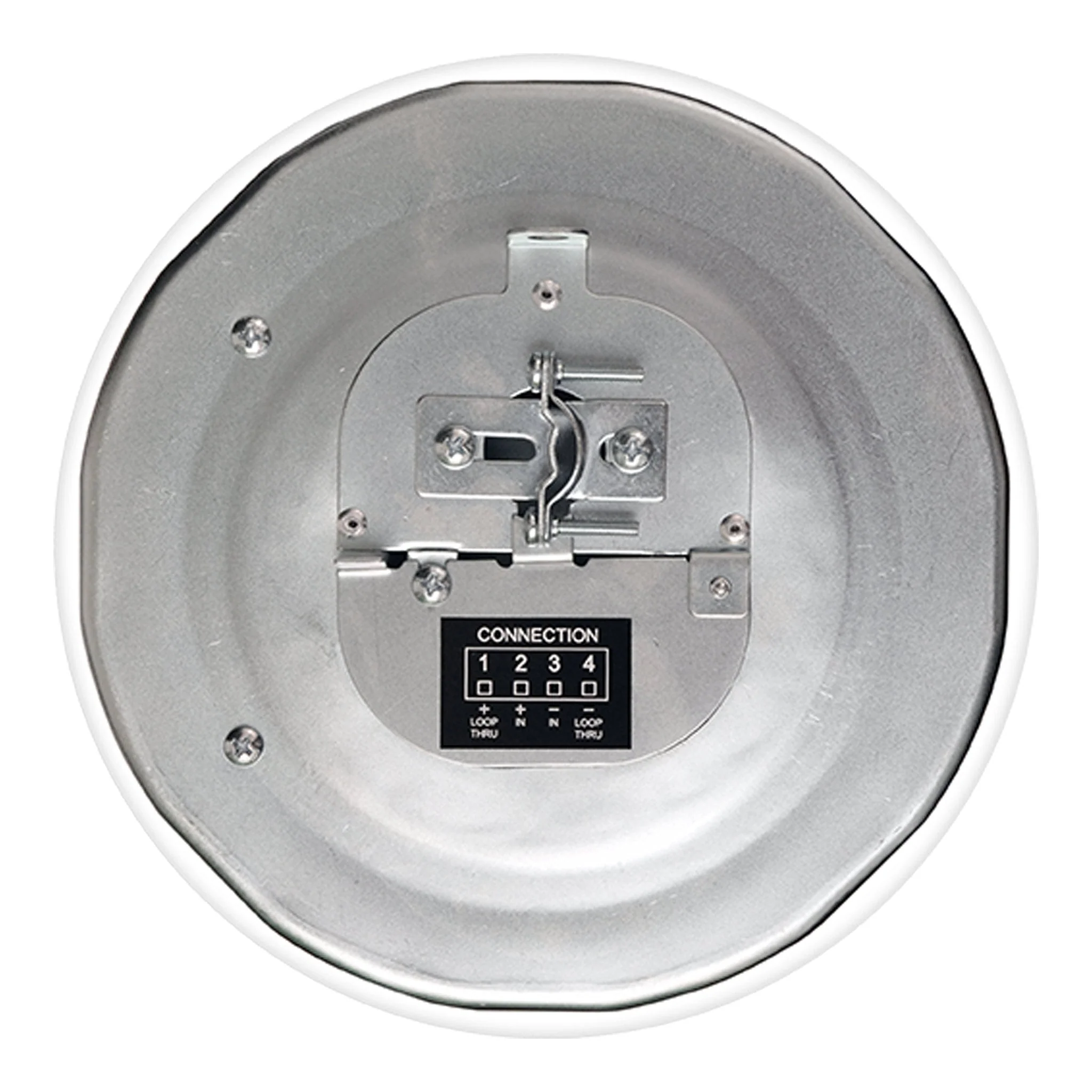 Speco Technologies SP6NXCTUL NEXUS UL Contractor Series 6.5" 60W 70V Commercial Metal Back-Can Speaker - White - Image 4