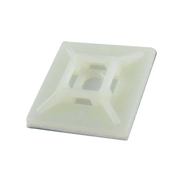 SR Components WM-AB 1" Mounting Pad with Self Adhesive Backing and Natural Base 100-Pack