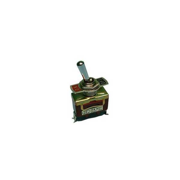 Standard Toggle Switch w/ Solder Terminals - SPST / On - Off