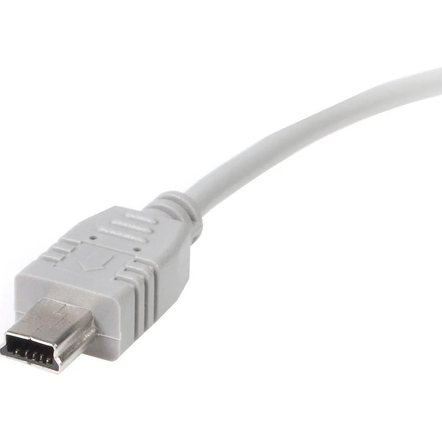 StarTech USB2HABM3 3ft USB A to USB Mini B 2.0 Cable