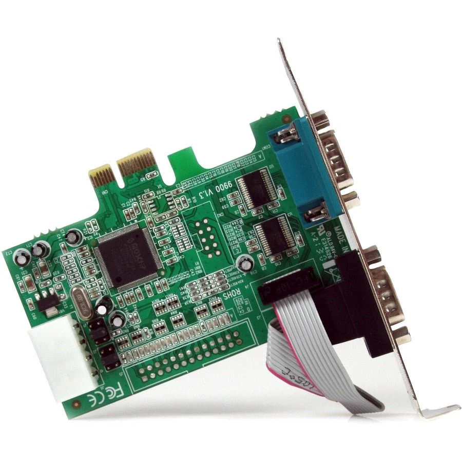 StarTech 2 Port PCI Express RS232 Serial Adapter Card - Image 3