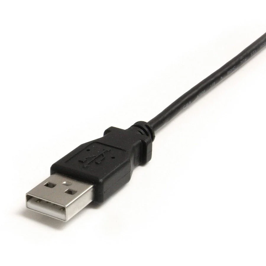 StarTech 3' Mini USB Cable - A to Right Angle Mini B - Image 3