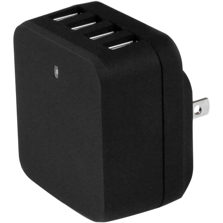 StarTech 4-Port USB Wall Charger - International Travel - 34w/6.8A