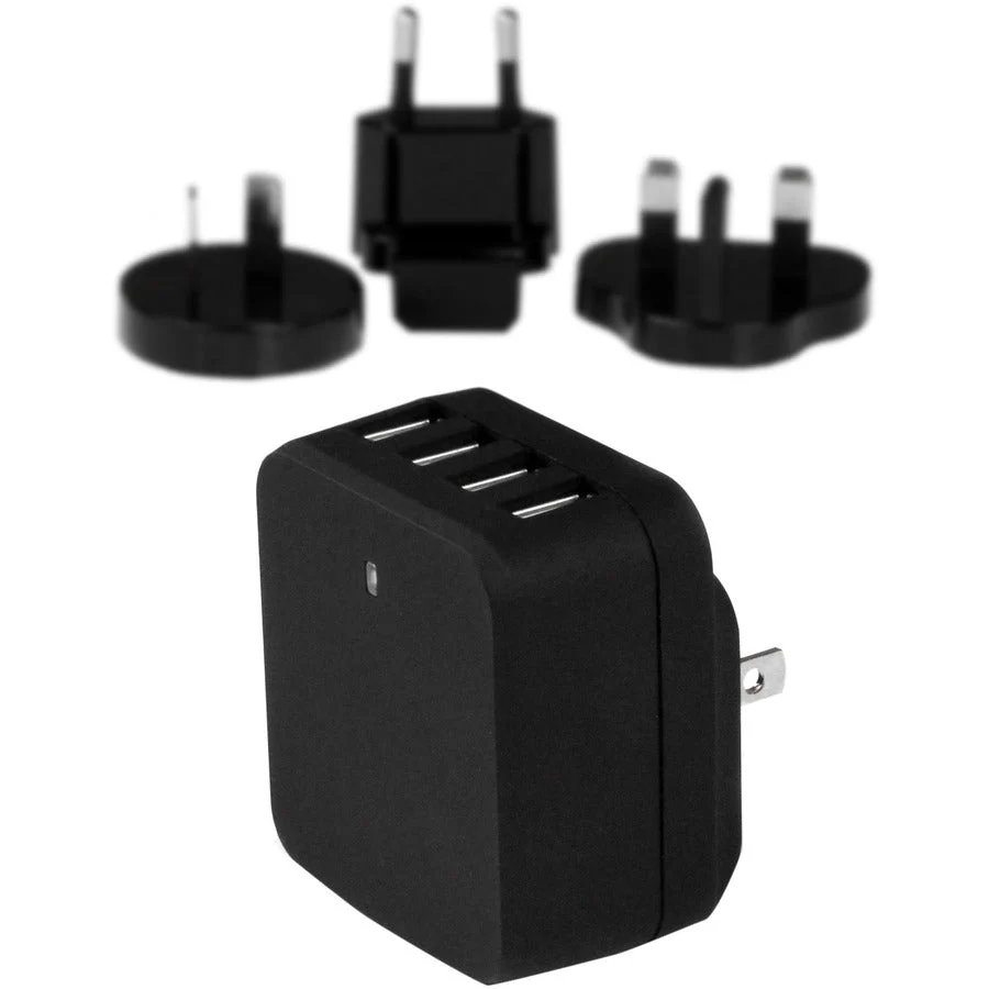 StarTech 4-Port USB Wall Charger - International Travel - 34w/6.8A - Image 4