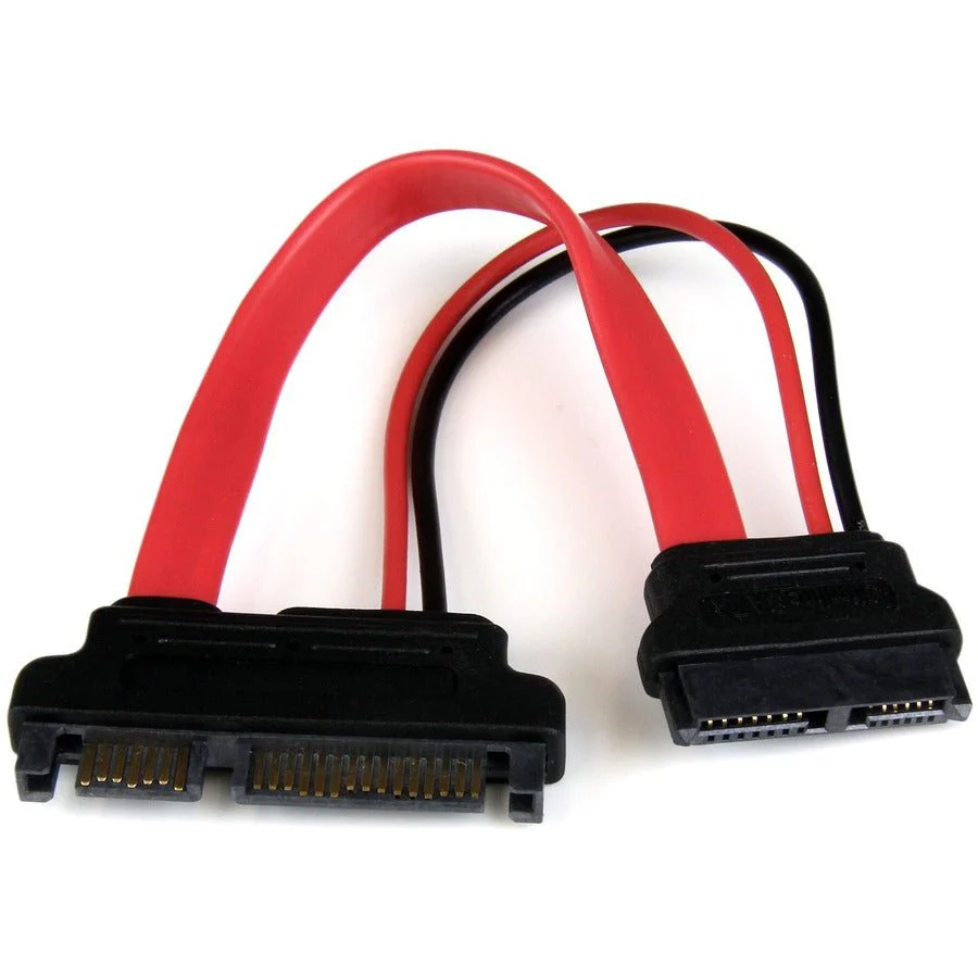 StarTech SLSATAADAP6 6" Slimline SATA to SATA Adapter with Power - F/M