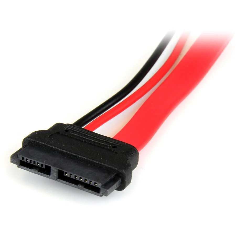 StarTech SLSATAADAP6 6" Slimline SATA to SATA Adapter with Power - F/M - Image 2