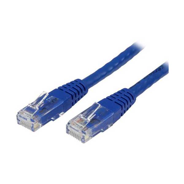 StarTech C6PATCH6BL CAT6 UTP Network Patch Cable, Blue, 6FT