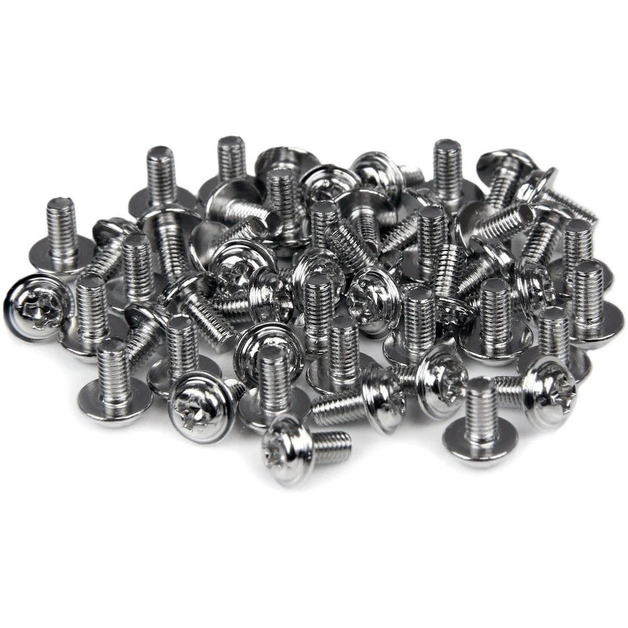 StarTech.com SCREWM3 M3 x 1/4" Long Standoff PC Mounting Computer Screws (50-pack)