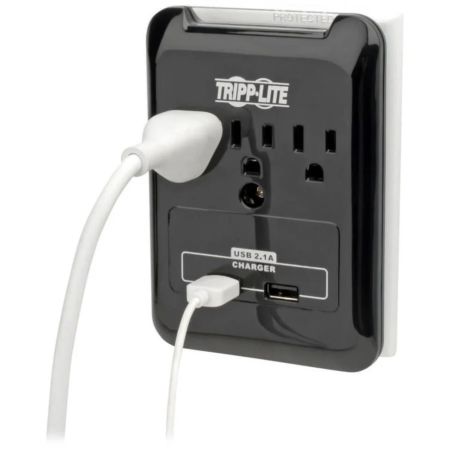 Tripp Lite Surge 3 Outlet 120V USB Charger Tablet Smartphone Ipad Iphone - Image 7