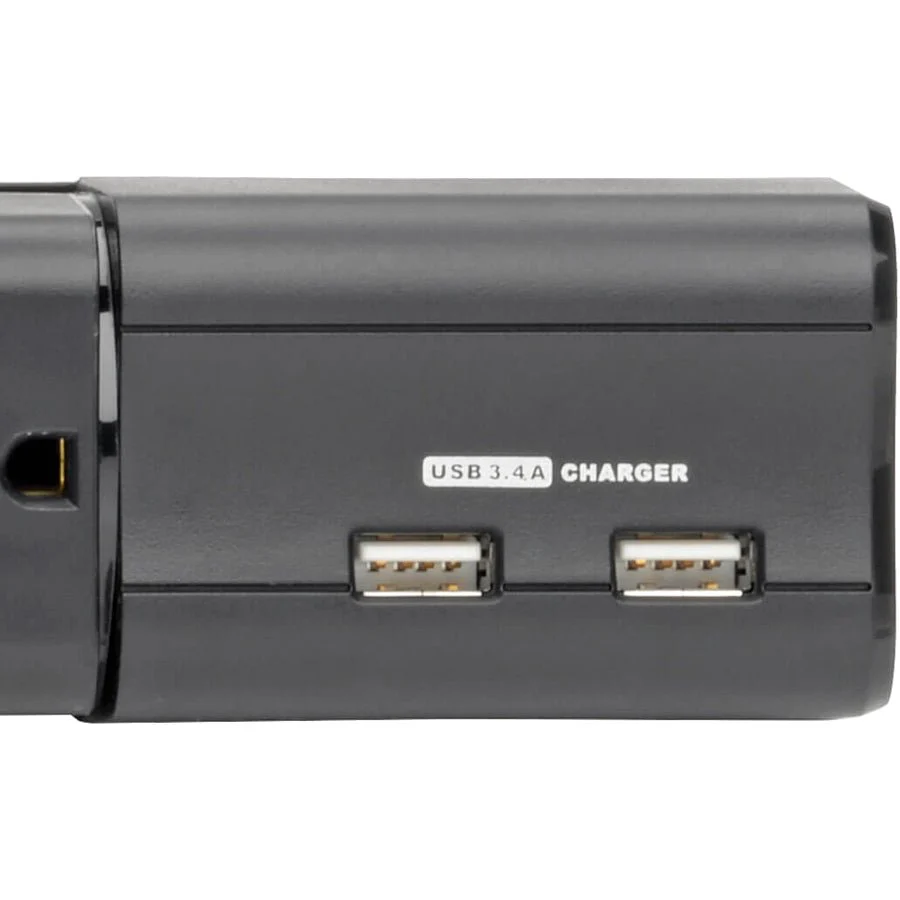 Tripp Lite Surge 6 Outlet 3.4A USB Charger Tablet Smartphone Ipad Iphone - Image 7