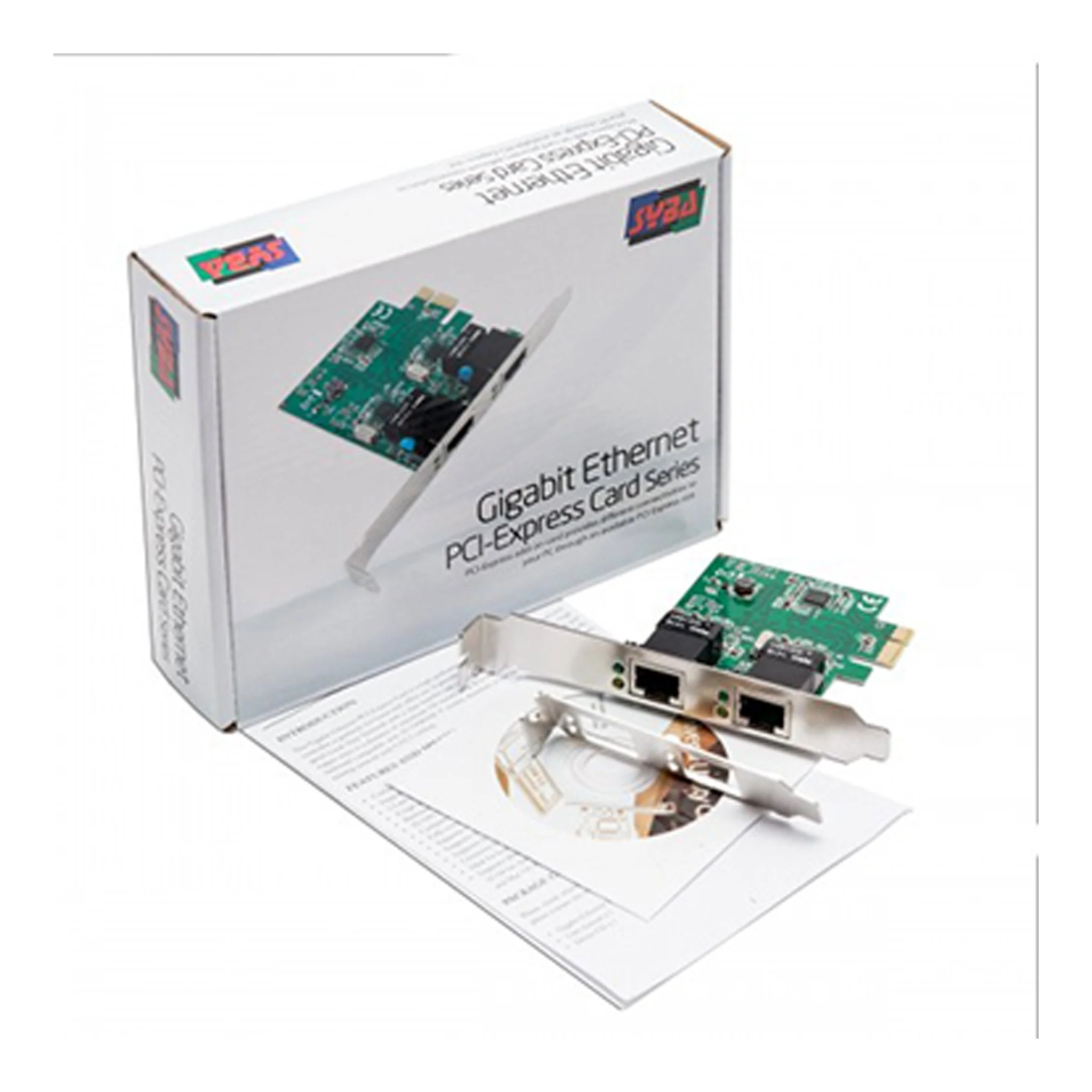 SYBA SD-PEX24041 2-Port Gigabit Ethernet PCI-Express Card - Image 7