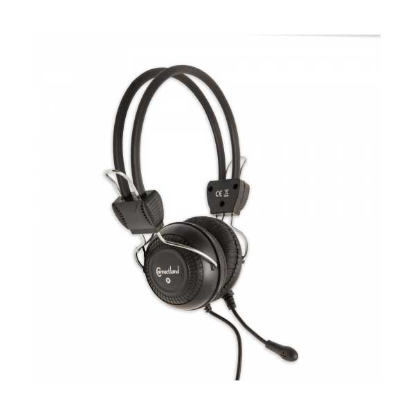 SYBA CL-CM-5023 Connectland Stereo PC Headset with Flexible Boom Microphone - Image 2