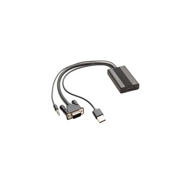 SYBA Plug & Play VGA to HDMI? Converter with Audio Support