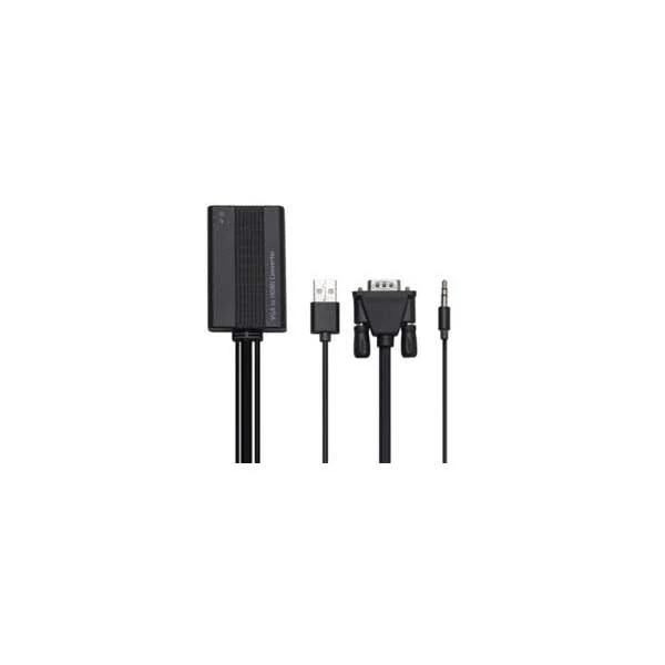 SYBA Plug & Play VGA to HDMI? Converter with Audio Support - Image 2