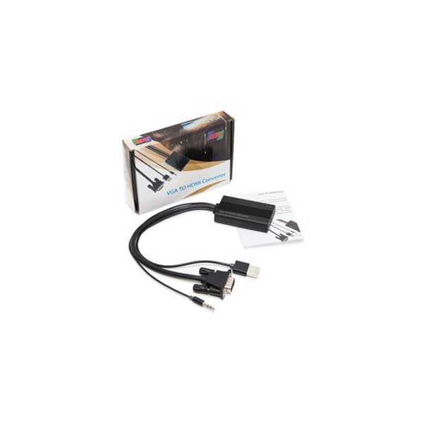 SYBA Plug & Play VGA to HDMI? Converter with Audio Support - Image 3