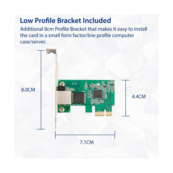 SYBA SD-PEX24065 2.5 Gigabit Ethernet PCI-e Network Card - Image 5