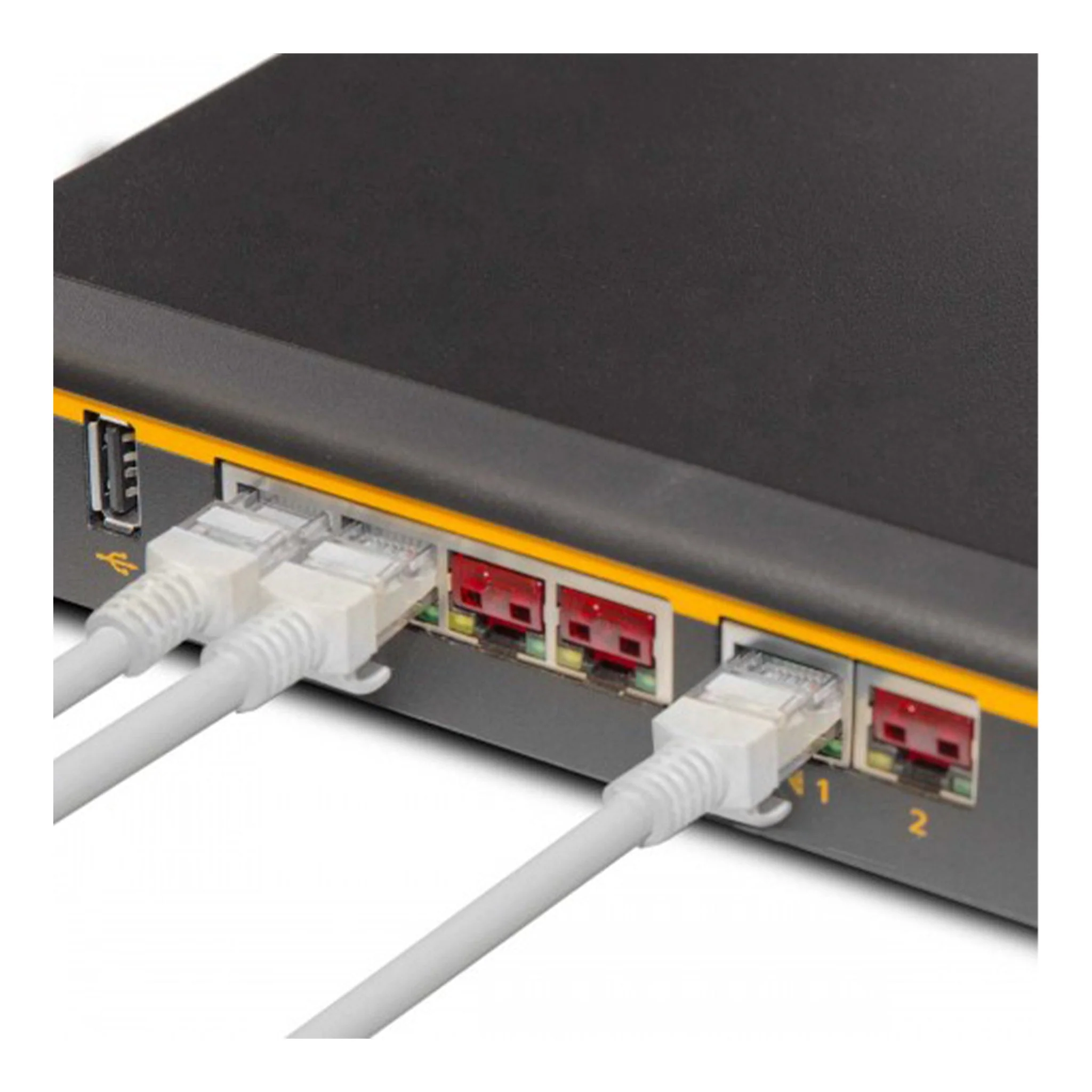 SYBA SY-ACC24053 10-Pack Locking RJ45 Port Dust Blocker with Removal Keys Tool - Red - Image 4