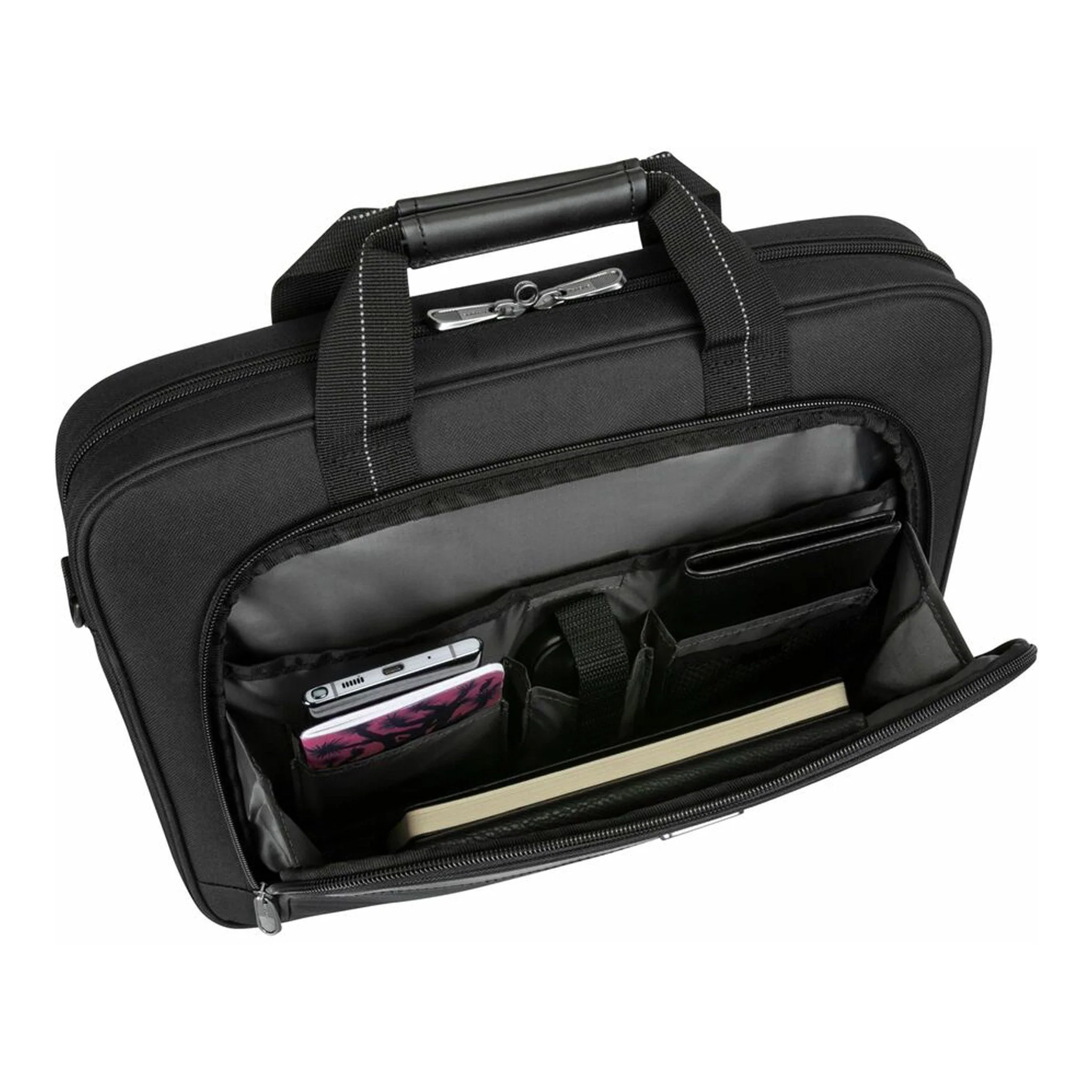 Targus TCT027US Briefcase Style Carrying Case for 16" Notebook - Black - TAA Compliant - Image 6